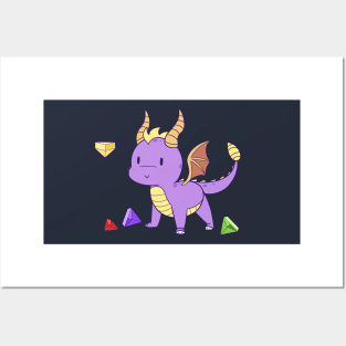 Spyro gems Posters and Art